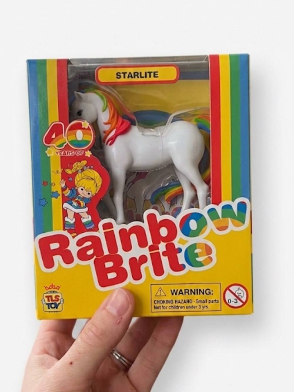 Rainbow Brite Starlite Horse CheeBee 2.5" Mini Figure The Loyal Subjects NIB
F